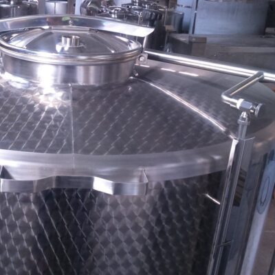 top of closed storage tank